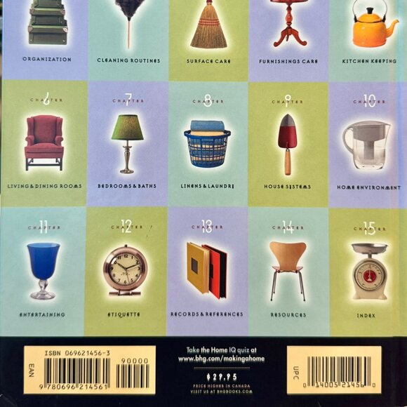 MAKING A HOME Housekeeping for Real Life~~Better Homes and Gardens HC Book - Picture 3 of 11